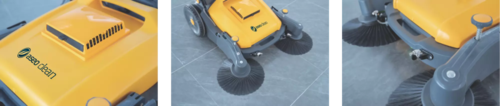 Zamiatarka ręczna ASEO CLEAN U90 3
